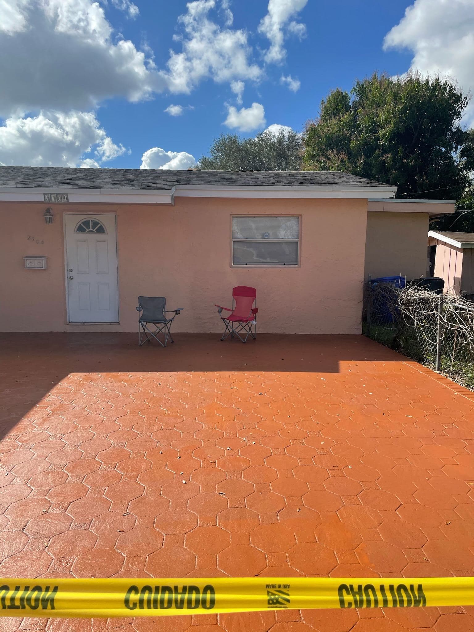 Freshly sealed paver patio in a warm terracotta tone — Finesse Cleaning, South Florida