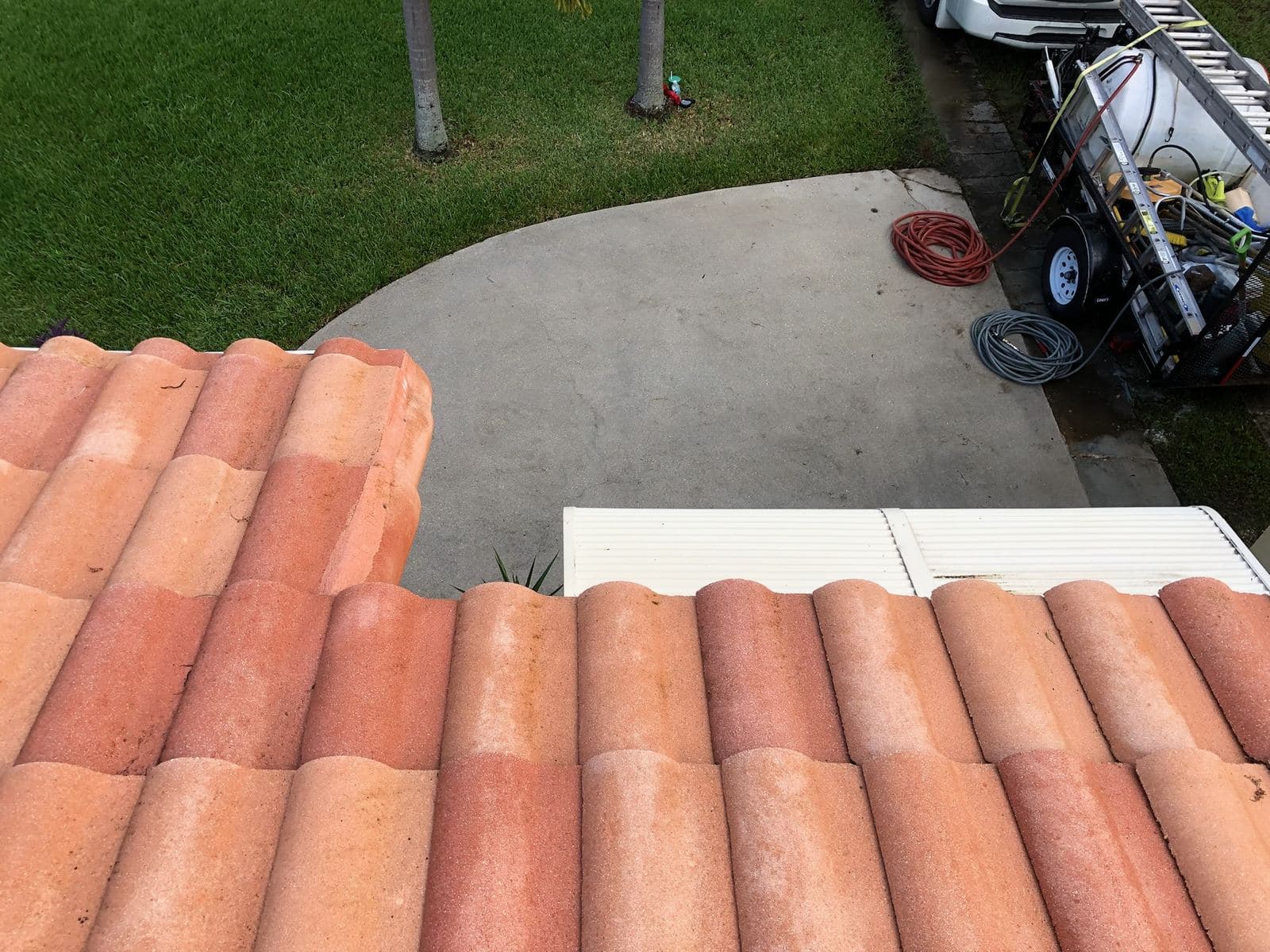 Gutter Cleaning and Flush
